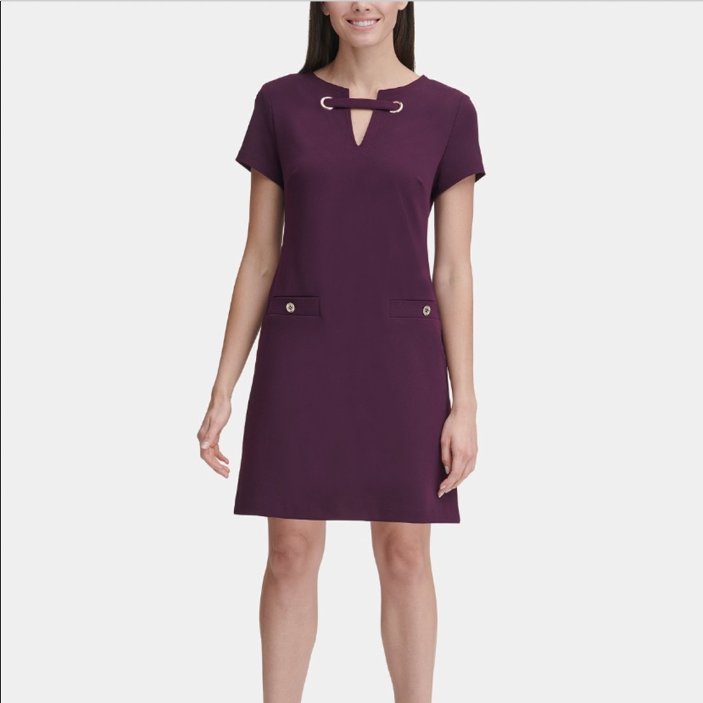 Tommy Hilfiger Purple Dress